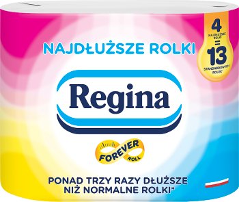 Regina Longest Rolls of Toilet Paper