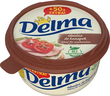 Маргарин Delma полужирный 39% со вкусом сливочного масла 