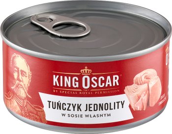 King Oscar Tuńczyk jednolity    w sosie własnym