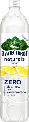 Żywiec Zdrój Naturals Non-carbonated drink with a delicate hint of lemon  