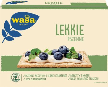 Wasa Pieczywo chrupkie lekkie  pszenne