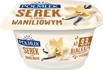 Polmlek-Käse mit Vanillegeschmack  