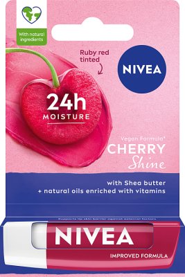 Nivea Cherry Shine Nourishing Cherry Lipstick 