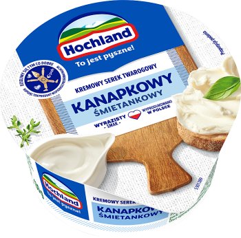 Hochland Сливочный сэндвич с творогом и сливочным сыром 