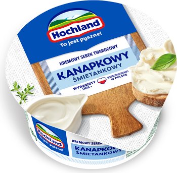 Hochland Сливочный сэндвич с творогом и сливочным сыром 