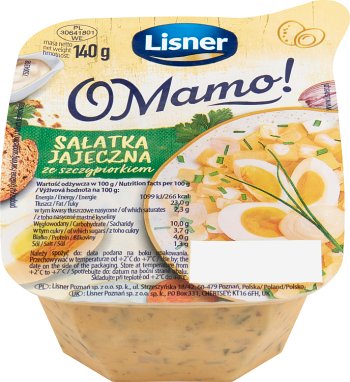 Lisner O Mamo! Sałatka jajeczna ze szczypiorkiem