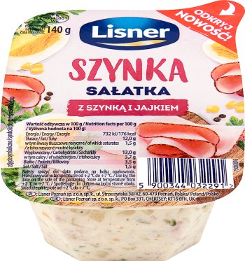 Lisner Ham and Egg Salad  