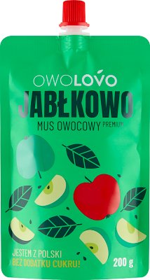 OWOLOVO Jabłkowo Fruchtpüree