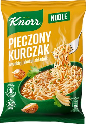 Knorr Nudle Pollo al horno Sopa instantánea 