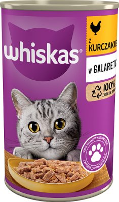 Whiskas Nassfutter für ausgewachsene Katzen mit Huhn 