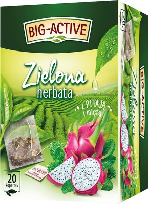 Hebapol Big Active Green Tea with Pitaya and Mint 