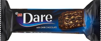 Eti Dare Wafer in dark chocolate with cocoa cream 