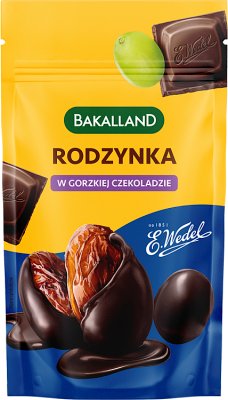 Bakalland Raisin in dark chocolate 