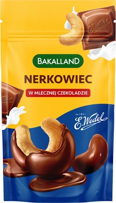 Bakalland Cashew in milk chocolate 