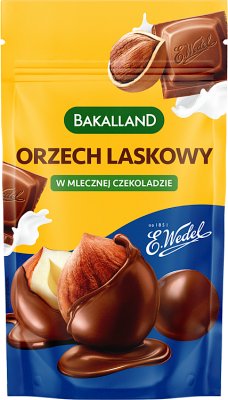 Bakalland Hazelnut in milk chocolate 