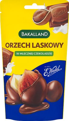 Bakalland Hazelnut in milk chocolate 