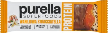 Purella Superfoods Protein Protein Bar Vanilla Stracciatella 