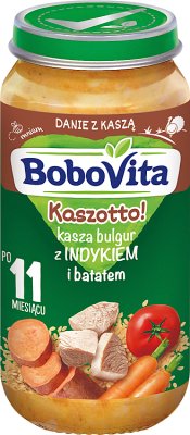 BoboVita Kaszotto! Kasza bulgur z indykiem i batatem