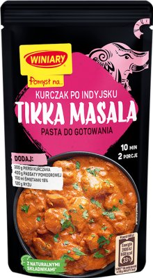 Winiary Pomysł na... Pasta do gotowania kurczak po indyjsku Tikka Masala