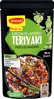 Winiary Pomysł na... Pasta do  smażenia kurczak po japońsku Teriyaki