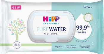 HiPP Babysanft Pure Water Chusteczki nawilżane