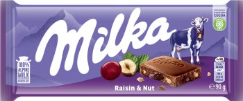 Milka Raisin & Nut Czekolada  mleczna