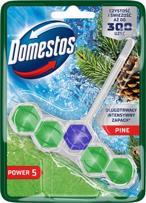 Domestos Power 5 Kostki toaletowe Pine