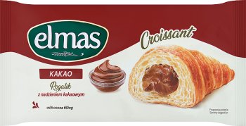Elmas Rogalik z nadzieniem kakaowym